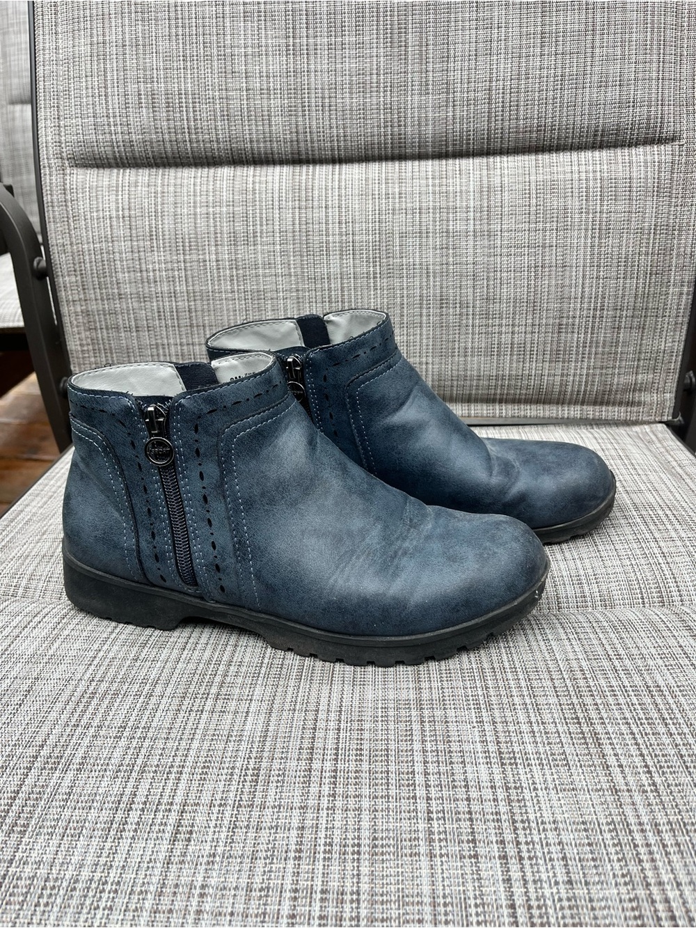 JSport Ladies Jenna Ankle Boot (Navy, Size 9)